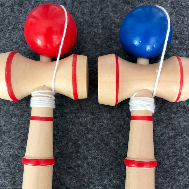 1 Đồ chơi kiếm bóng gỗ truyền thống Kendama cỡ lớn làm quà tặng sinh nhật cho bé