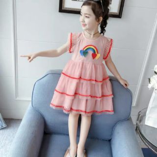 VÁY XÒE CẦU VỒNG CHO BÉ YÊU