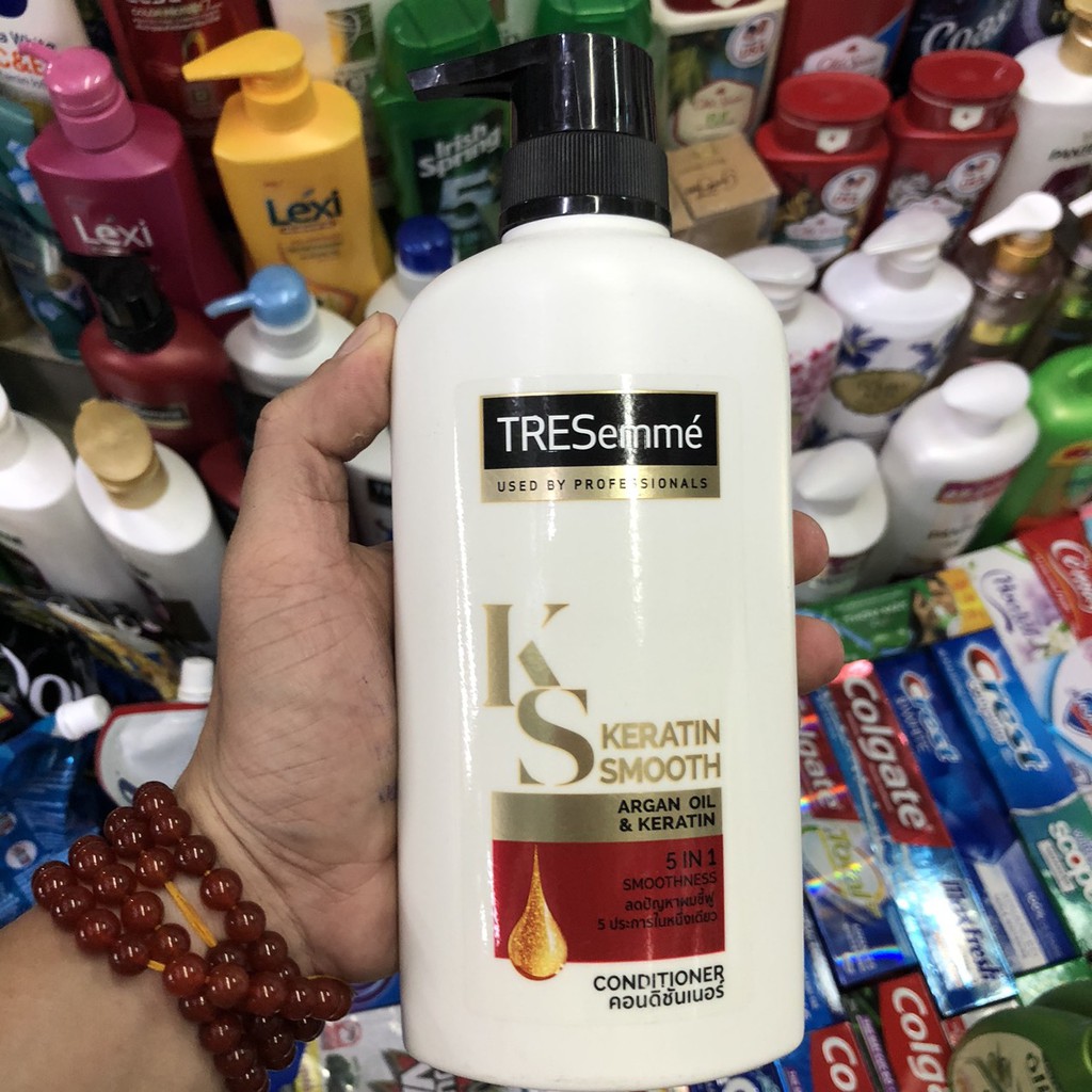 [ Mẫu mới ] Dầu xả TRESemmé Keratin Smooth 450ml - Thái Lan