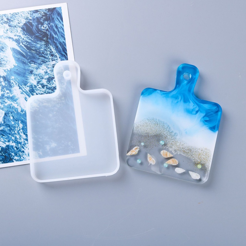 Khuôn Silicone Làm Khay Đựng Trái Cây Có Tay Cầm