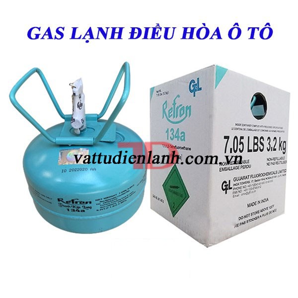 Môi chất lạnh các loại bình nhỏ R22 R32 R134a R600a