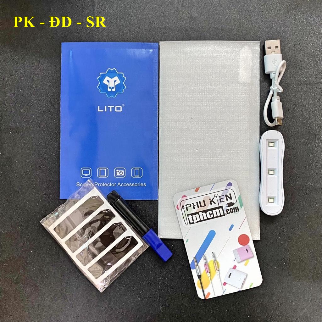 Dán Cường Lực UV Full Màn Hình Hiệu Lito Samsung S8 - S9 - S8 Plus - S9 Plus - S10 Plus - S20 Plus - S20 Ultra