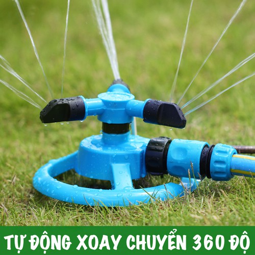 Vòi Phun Nước Tưới Cây LionKing - KN226, xoay tròn 360 Độ. Tặng kèm 1 khớp nối cấp nước cho béc phun