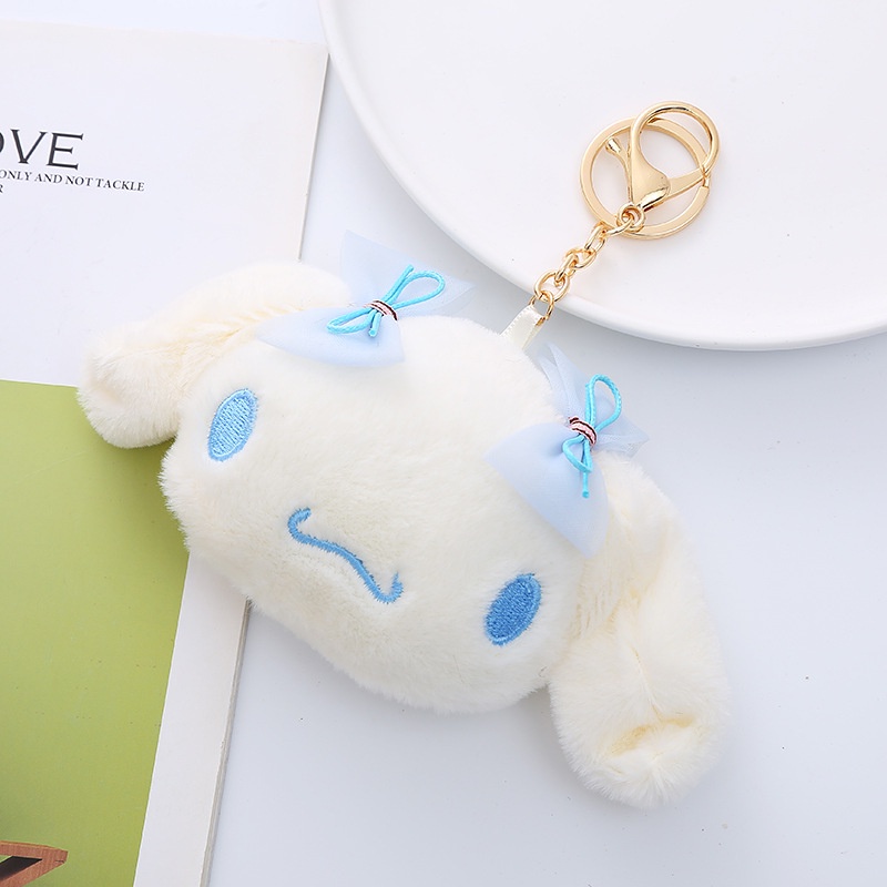 SANRIO Móc Khóa Hình Kuromi Nhồi Bông Đáng Yêu