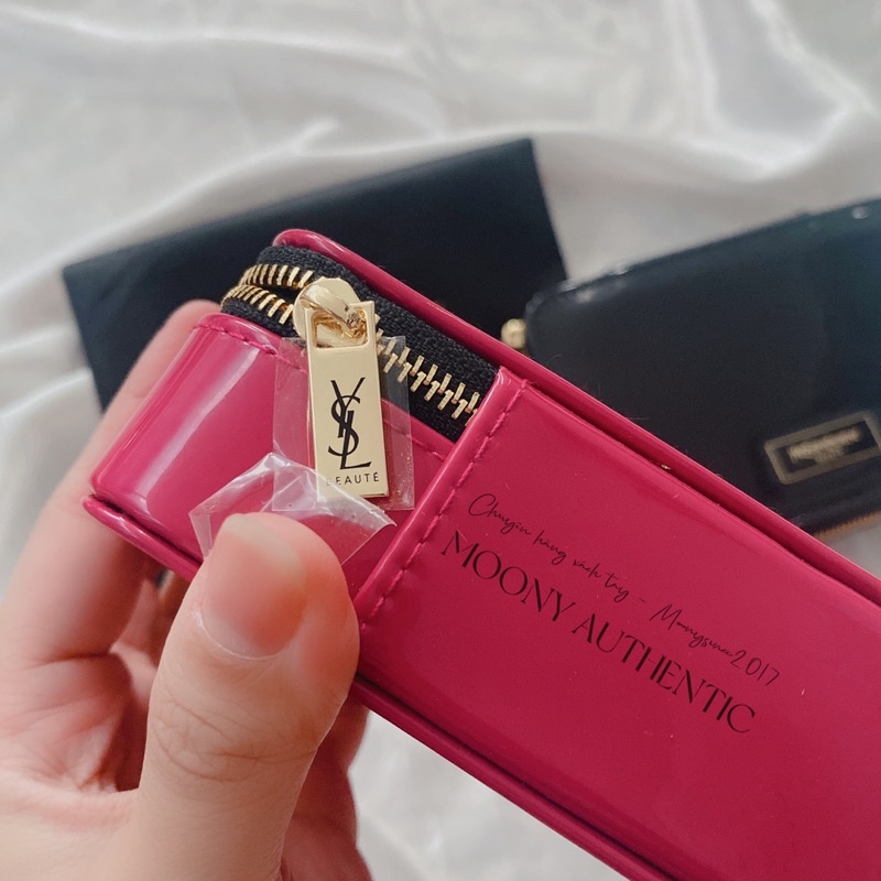Túi pouch YSL gift siêu xinh mix dây