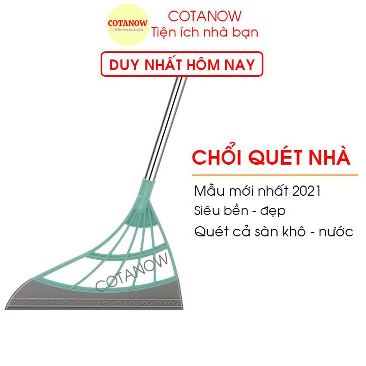 Combo 3 Chổi Quét Bụi Silicone 2 Trong 1 Đa Năng Có Thể Gấp Gọn Tiện Dụng