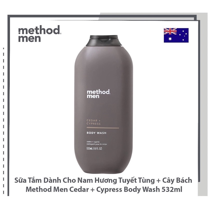 Sữa Tắm Dành Cho Nam Method Men Body Wash 532ml