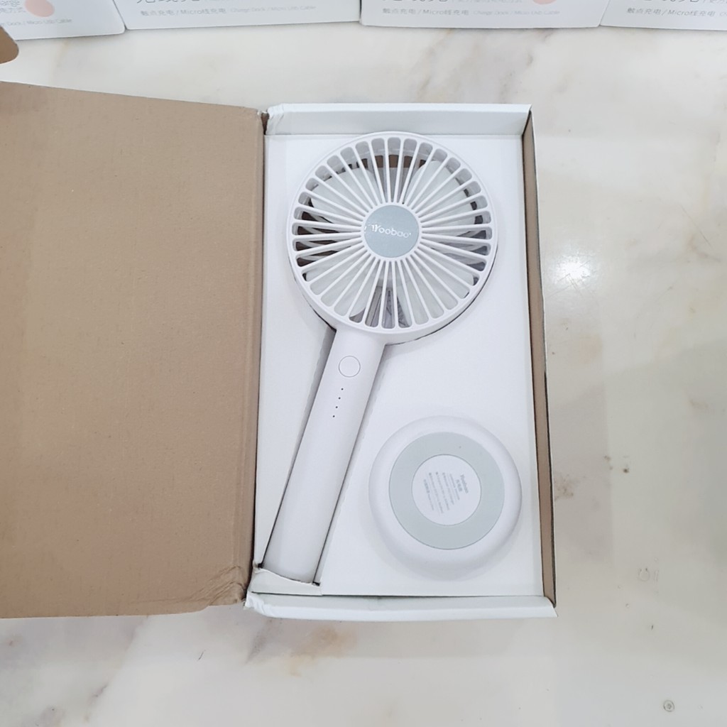 Quạt sạc mini Yoobao F02 2000mAh | BigBuy360 - bigbuy360.vn