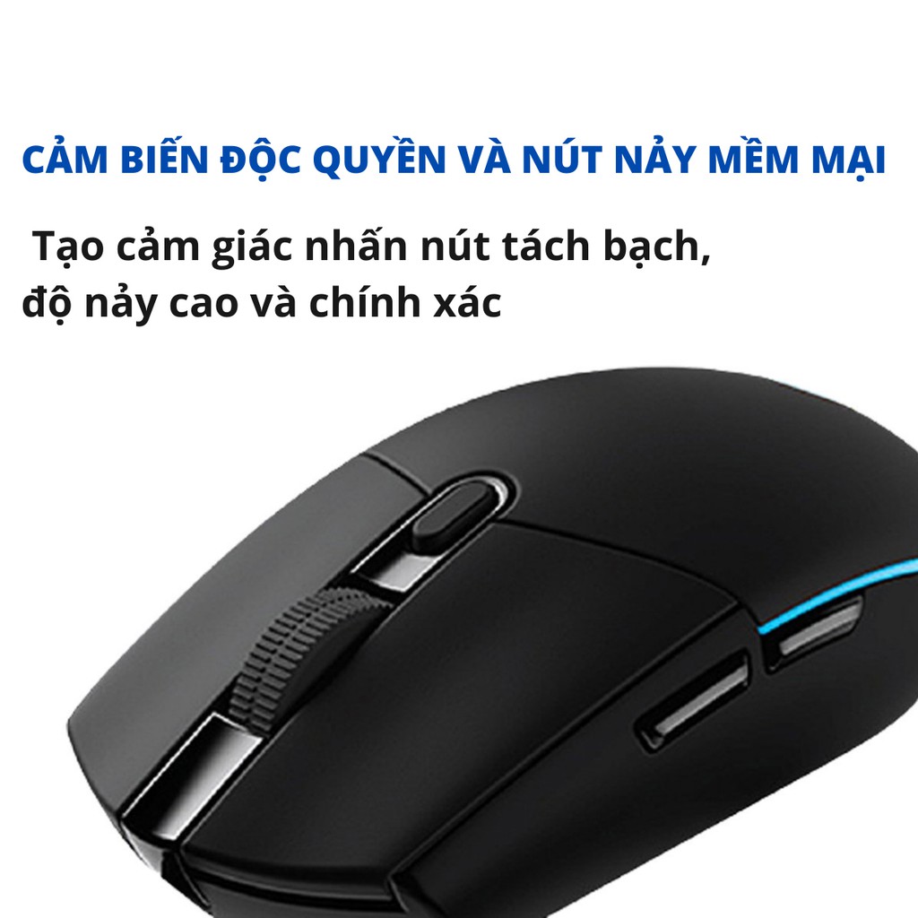 Chuột máy tính có dây, chuột gaming G102 quang học có dây cổng USB thế hệ mới chất lượng cao