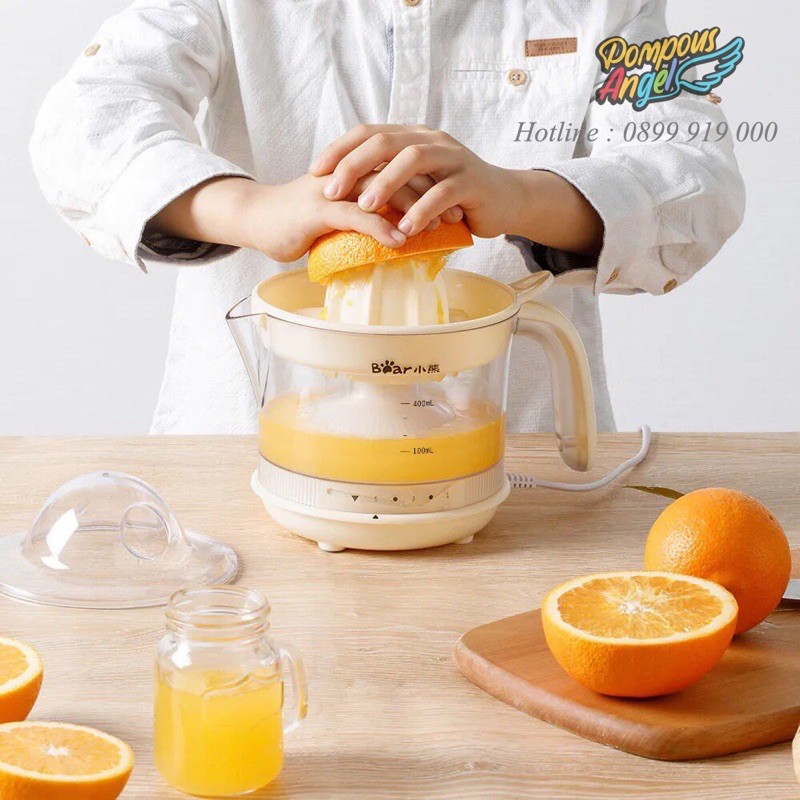 Máy vắt cam BEAR CZJ-A04B1 ,dung tích 400ml, vắt kiệt,êm, nhẹ , không bị đắng