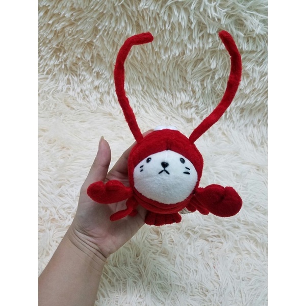 Gấu bông cosplay con tôm hùm