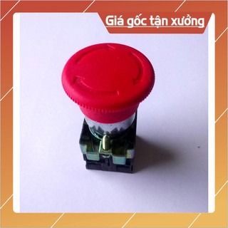 Nút STop dừng khẩn cấp, dùng cho máy công nghiệp, tắc dụng ngắt điện khẩn cấp