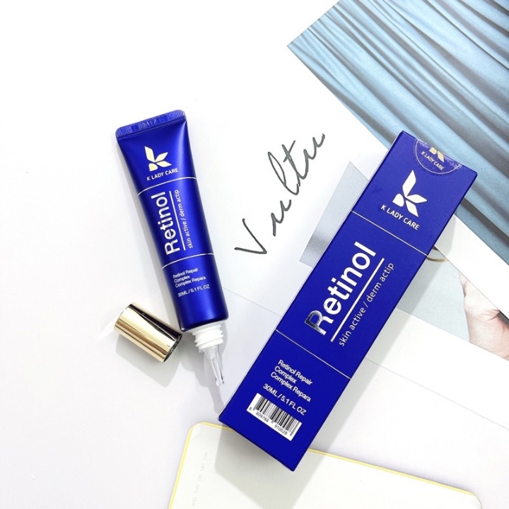 Kem Retinol K Lady Care 0.5% Hàn Quốc, Kem Dưỡng Retinol Giữ Ẩm Căng Bóng Da Chính Hãng