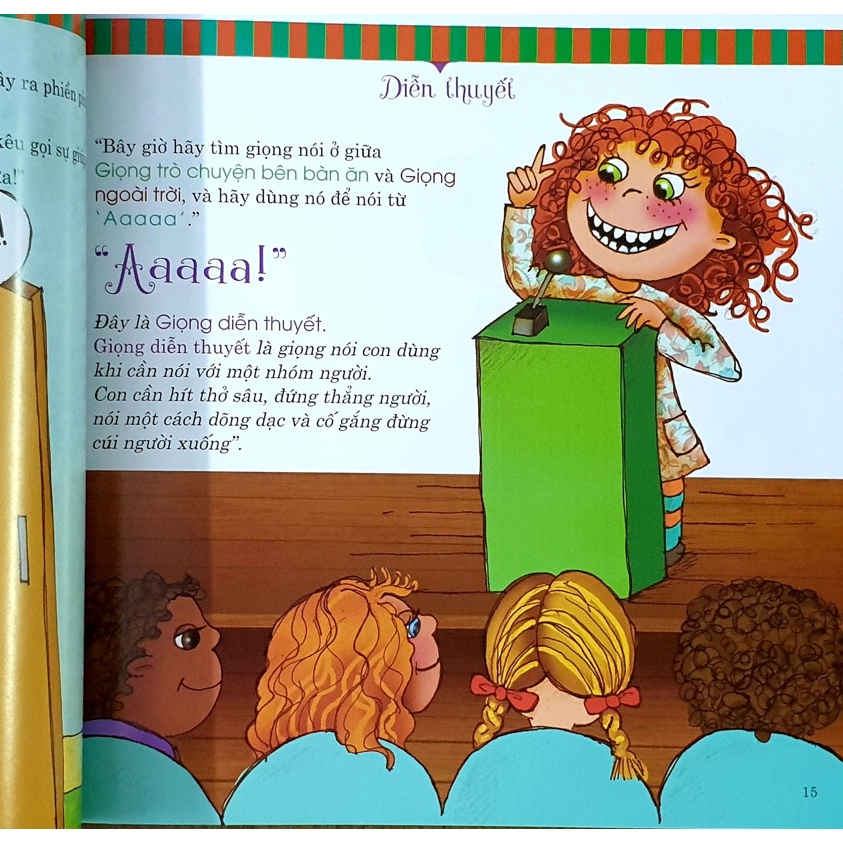 Sách song ngữ Decibella Học Cách Nói Vừa Nghe TB