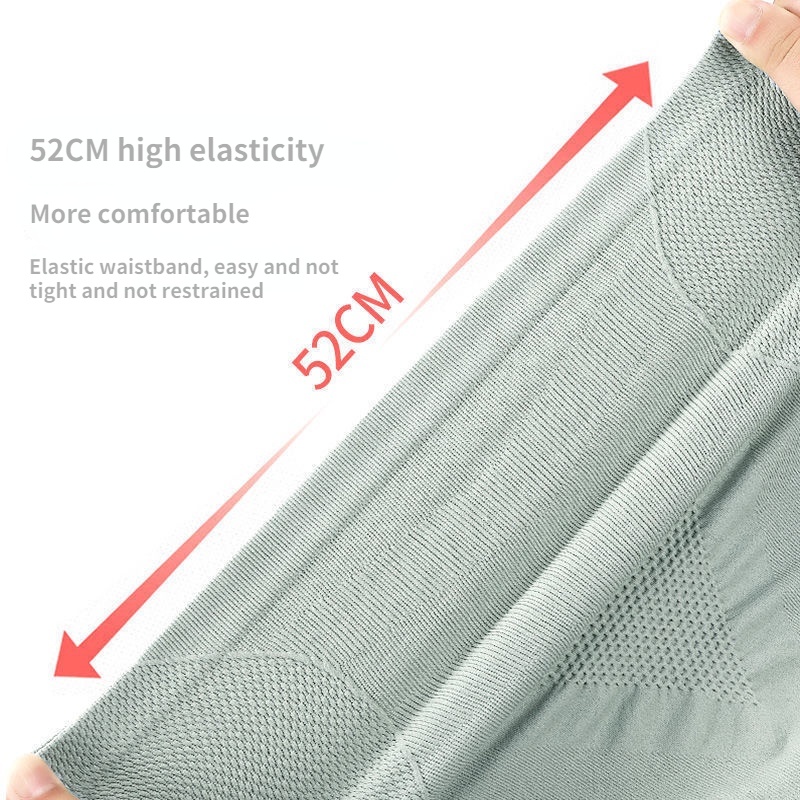 Quần Lót Lưng Cao Định Hình Eo Thoáng Khí Chống Vi Khuẩn Cho Nữ