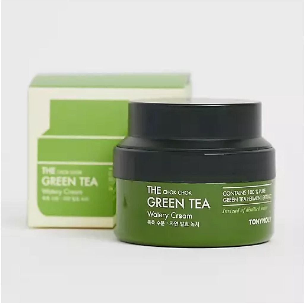Kem Dưỡng Da Chiết Xuất Trà Xanh TONYMOLY The Chok Chok Green Tea Watery Cream 60ml