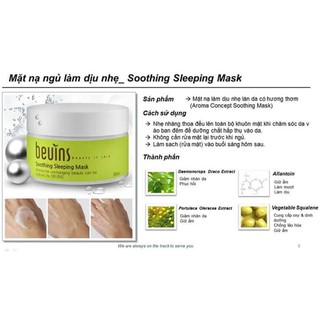 Mặt nạ ngủ Hàn quốc Beuins