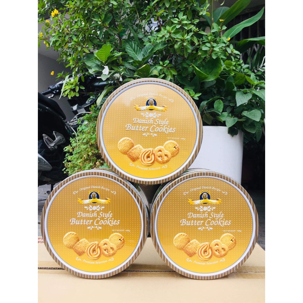 (HÀNG TẾT 2022)_ BÁNH QUY BƠ CAO CẤP DANISH BUTTER COOKIES 400G_MALAYSIA