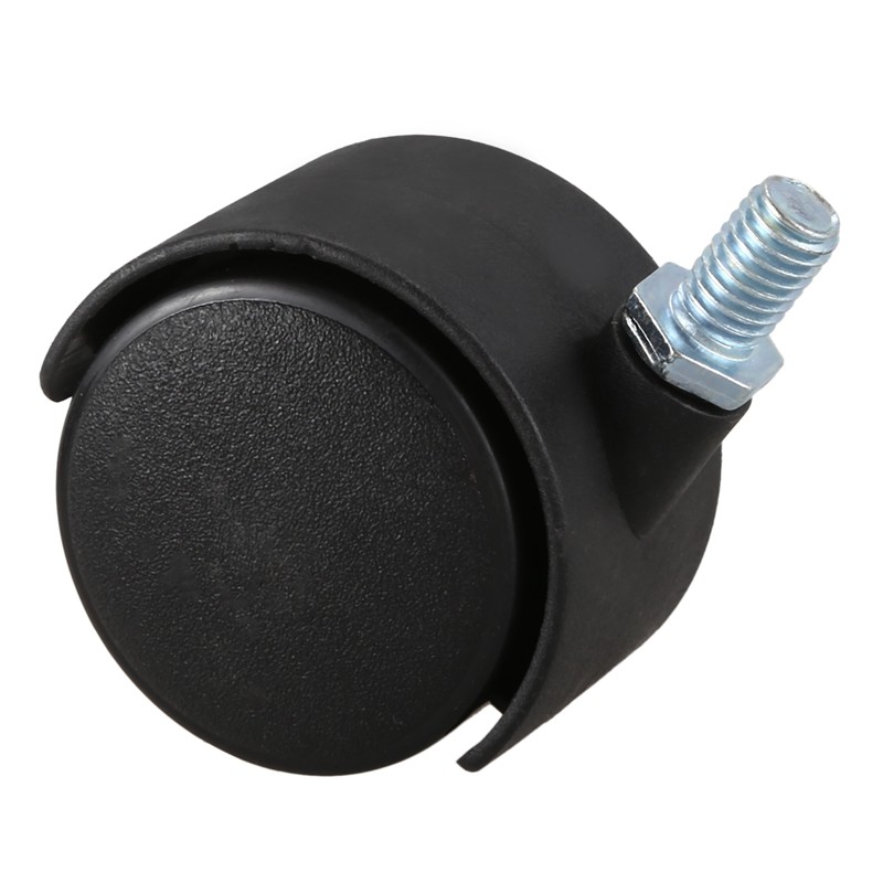 Set 4 Bánh Xe Đẩy Xoay Tròn 8mm 1.5-inch Màu Đen | BigBuy360 - bigbuy360.vn