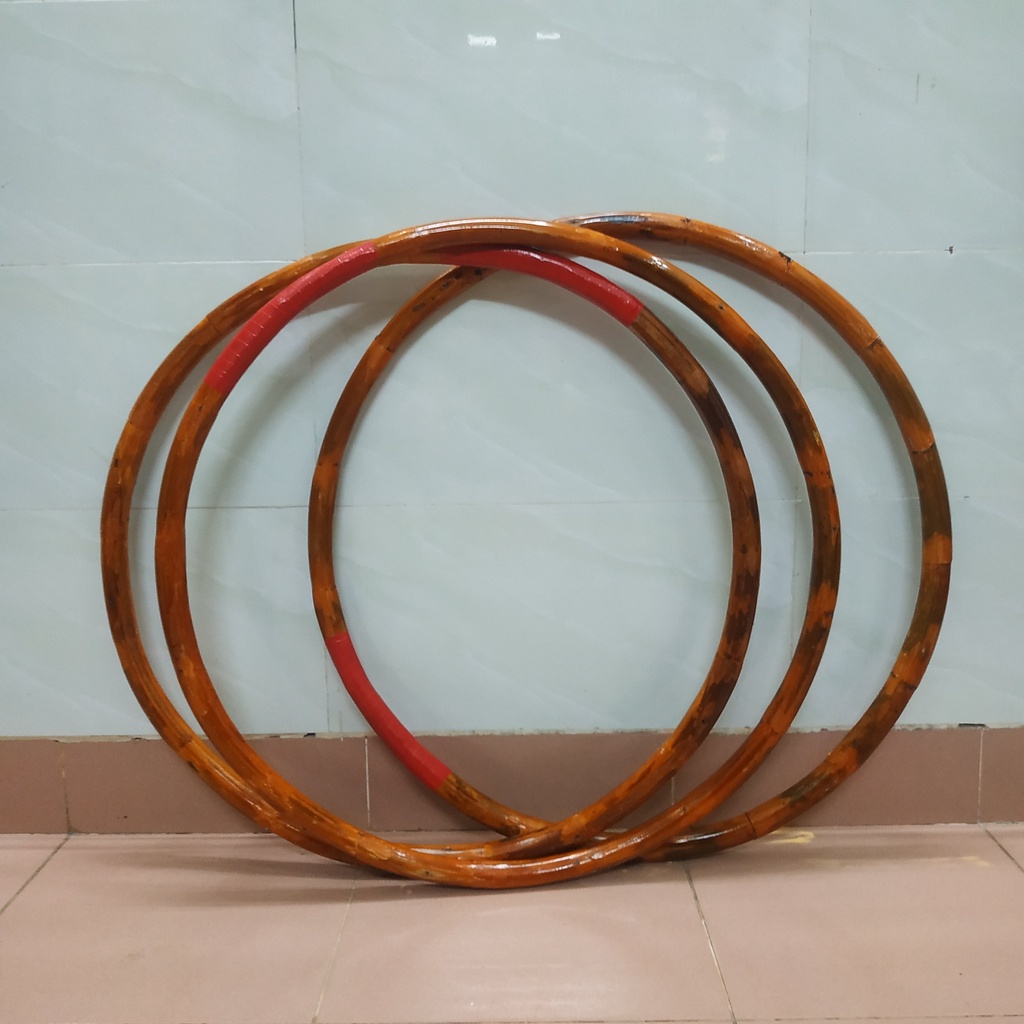 Vòng lắc mây trần sơn màu nặng 1.3kg massage giảm eo giảm cân nhanh