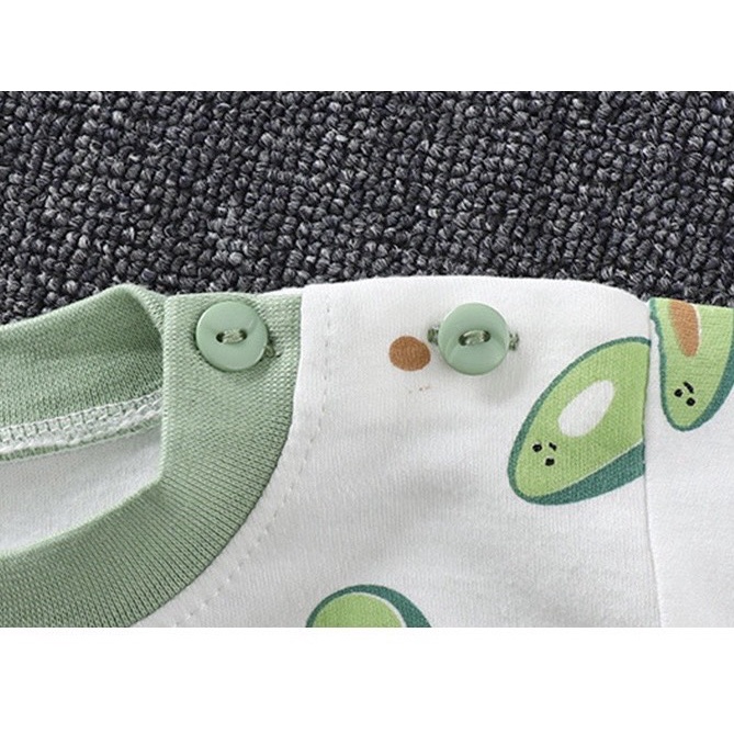 Bộ dài tay Hàng Quảng Châu thu đông cho bé trai bé gái cotton cao cấp dày dặn