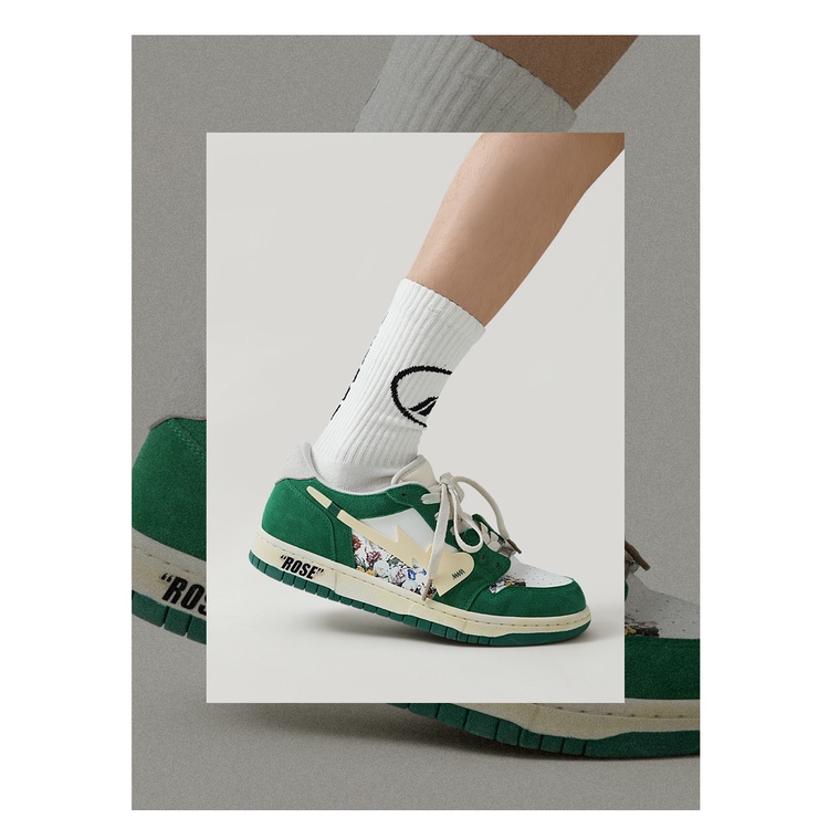 Giày Cat & Sofa Chính Hãng 💙SIMPLE SNEAKER💙 Giày Sneaker Cat Sofa Green Rose Xanh Lá Phong Cách Đường Phố