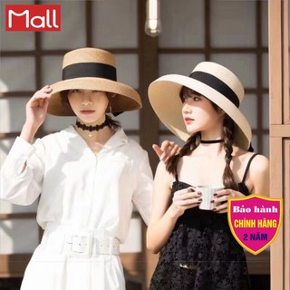 Nón cói nữ chuông lồng đèn hội an mũ cói thắt nơ vintage