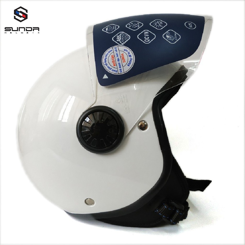 Nón bảo hiểm 3/4 chính hãng SUNDA 228 (nhiều màu)