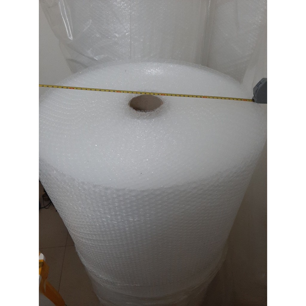 50cm*100m cuộn Xốp nổ, màng xốp khí gói hàng, bọc chống sốc, xốp bong bóng gói hàng loại dày đẹp, KT 50cm*100m