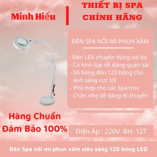 Đèn Spa nối mi phun xăm siêu sáng 120 bóng led