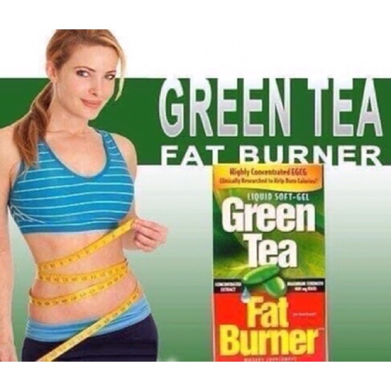 [hsd 2022]VIÊN UỐNG GIẢM CÂN TRÀ XANH GREEN TEA FAT BURNER