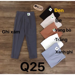 Quần cúc giữa KHUY BỌC