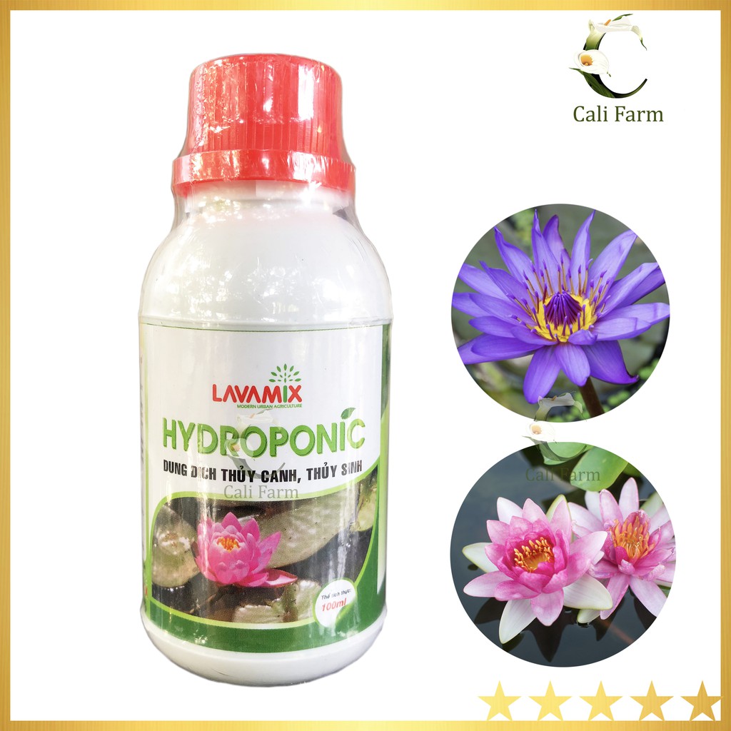 Dung Dịch Thủy Canh Trồng Sen Mini HYDROPONIC - 100ml