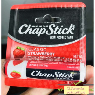 Son dưỡng môi Chapstick Classic Strawberry của Mỹ