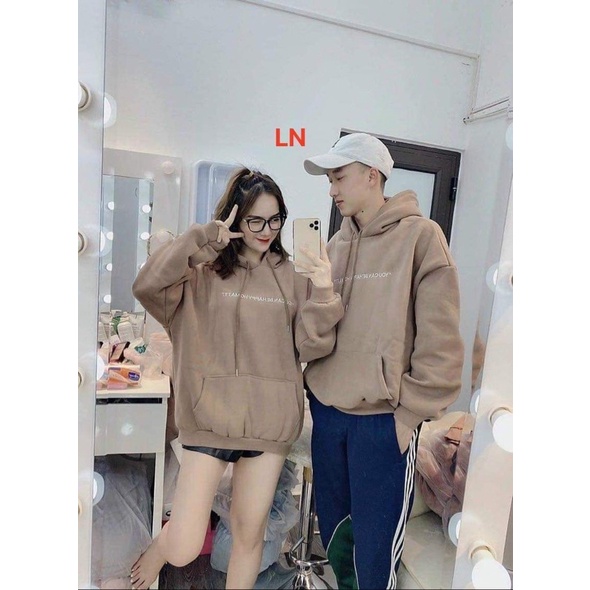 Áo hoodie you can chữ nhỏ LN11