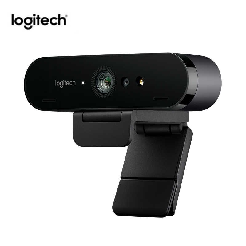 Webcam Học trực tuyến, Live Stream Học Online Cho Máy Tính, Laptop Logitech C1000e BRIO 4K Ultra HD - Hàng Chính Hãng