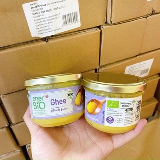 Bơ ghee hữu cơ Ener Bio Đức 180g
