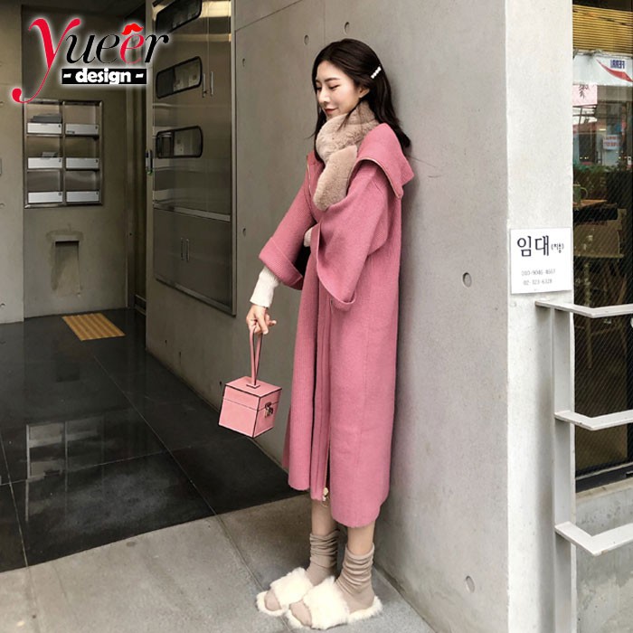 Đầm Len Dệt Kim Phong Cách Hàn Quốc Cho Nữ