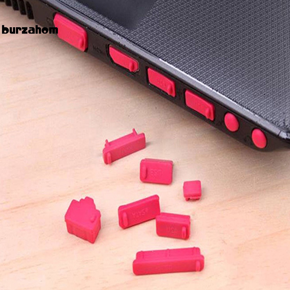 Set 13 nút silicone chống bụi cho laptop notebook