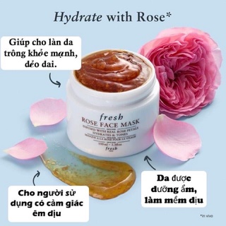 Mặt nạ FRESH ROSE FACE MASK 100ml
