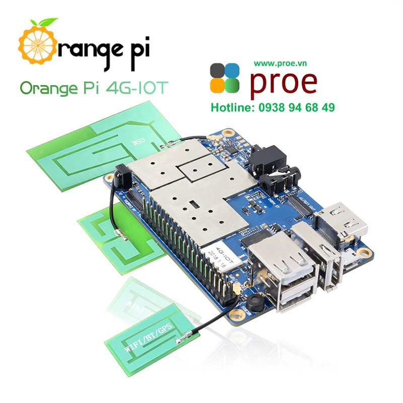 Máy tính nhúng Orange Pi 4G-IOT | BigBuy360 - bigbuy360.vn