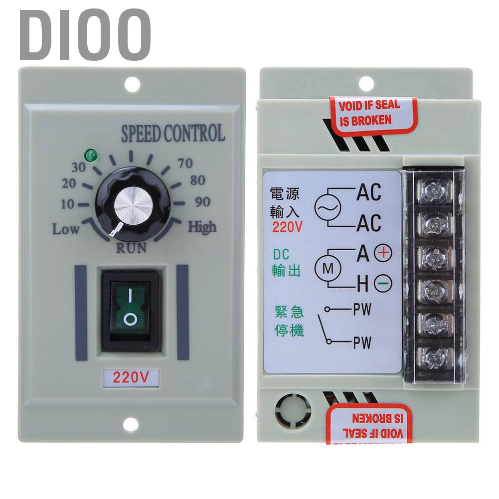 Dioo Motor Speed Control Controller Mini Permanent Magnetic DC Governor DC-51 220V Input