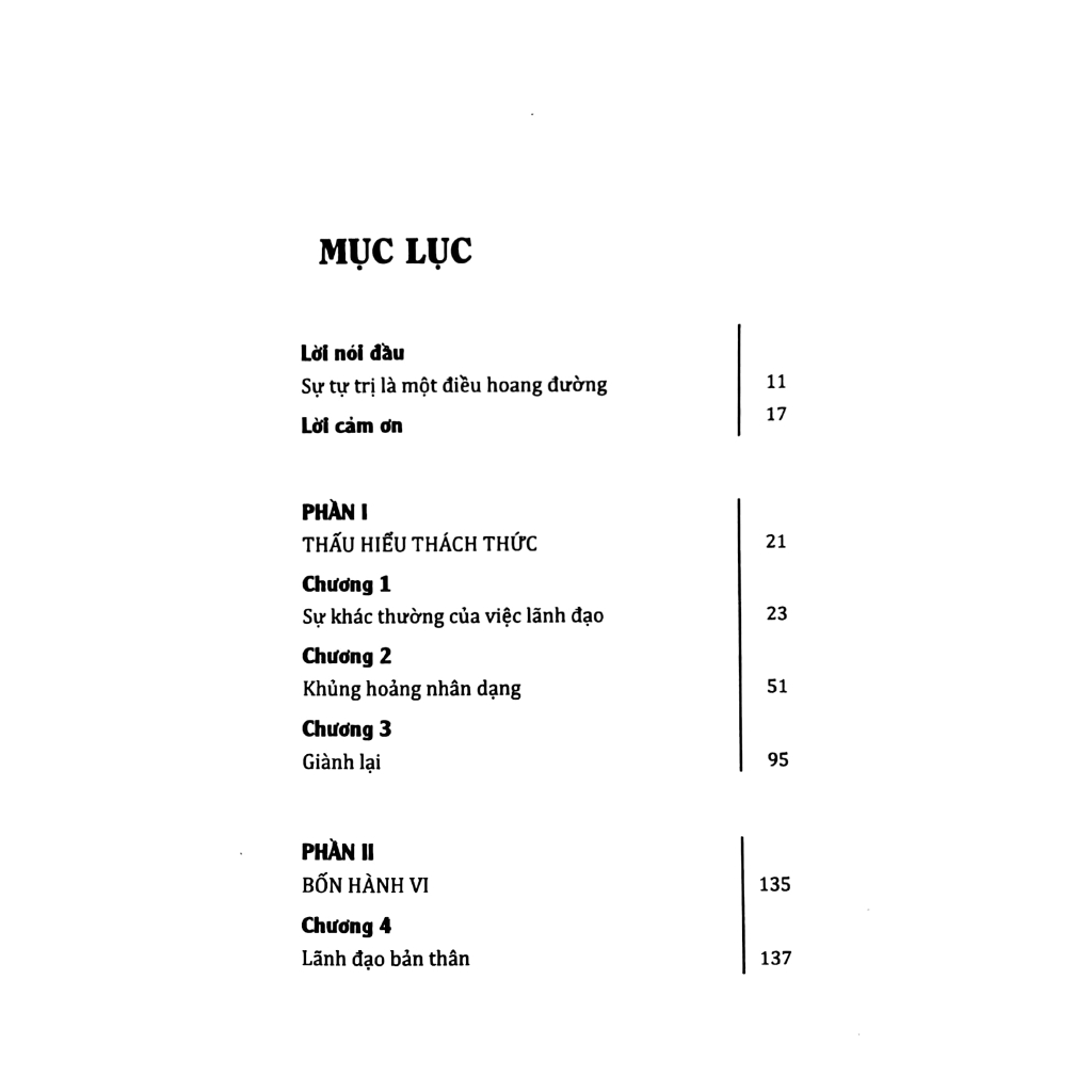 Sách - Nhà Lãnh Đạo Không Chức Quyền