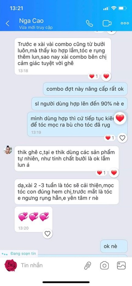 NGĂN RỤNG HOÀN HẢO Combo bộ 3 sản phẩm Dầu Gội Bưởi Kem Xả Bưởi và Tinh dầu bưởi ViJully Cao Cấp