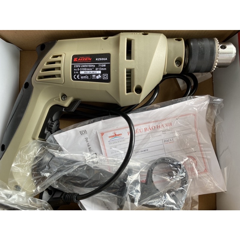 MÁY KHOAN ĐỘNG LỰC 710W KZ-606A KAIZEN