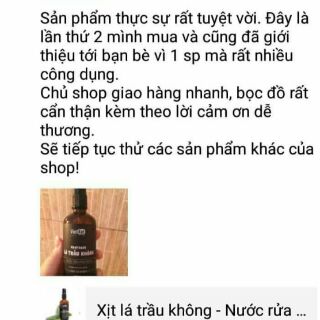 Hydrosol Trầu không VietKet