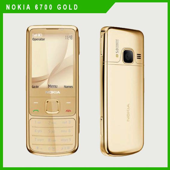 Điện thoại Nokia 6700 Gold chính hãng Tặng kèm bao da