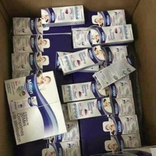 1 hộp 50 viên tiệt trùng Milton Anh chính hãng