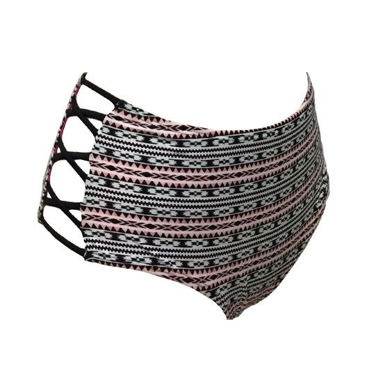 Quần bơi tự phối lưng cao ColorfulSexy | BigBuy360 - bigbuy360.vn