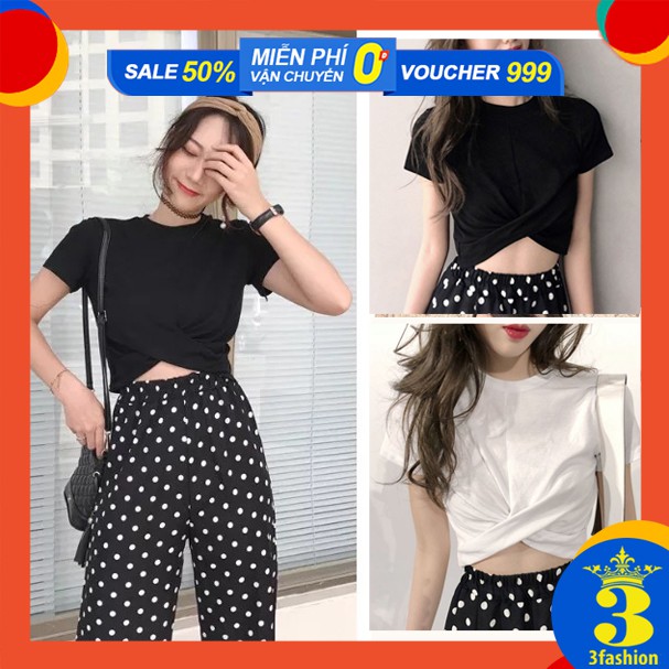 Áo Thun Nữ Tay Ngắn Cổ Tròn, Cổ Tim Ôm Dáng Dáng Vải Thun Mềm Mịn Mát Phù Hợp Đi Chơi, Tập Gym - T02